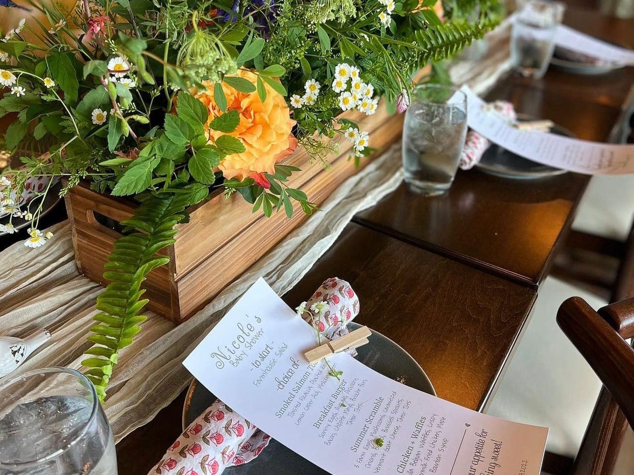 Private event space at Market Place