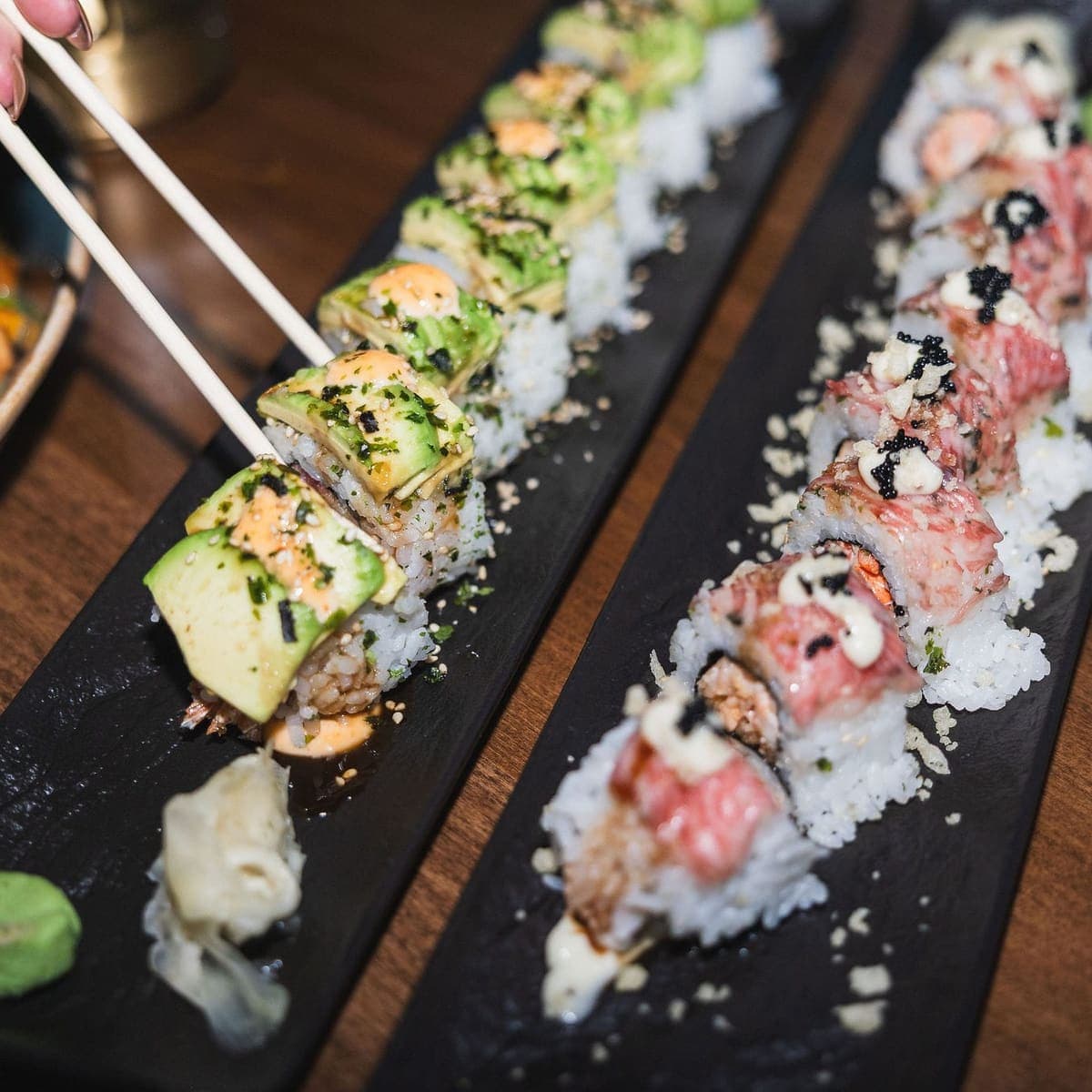 Fresh dishes at Market Place