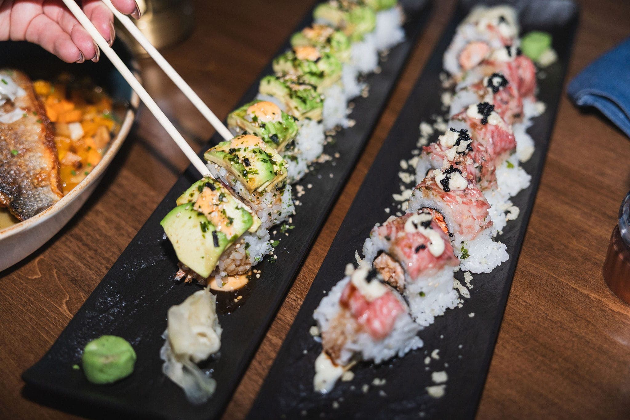 Fresh dishes at Market Place