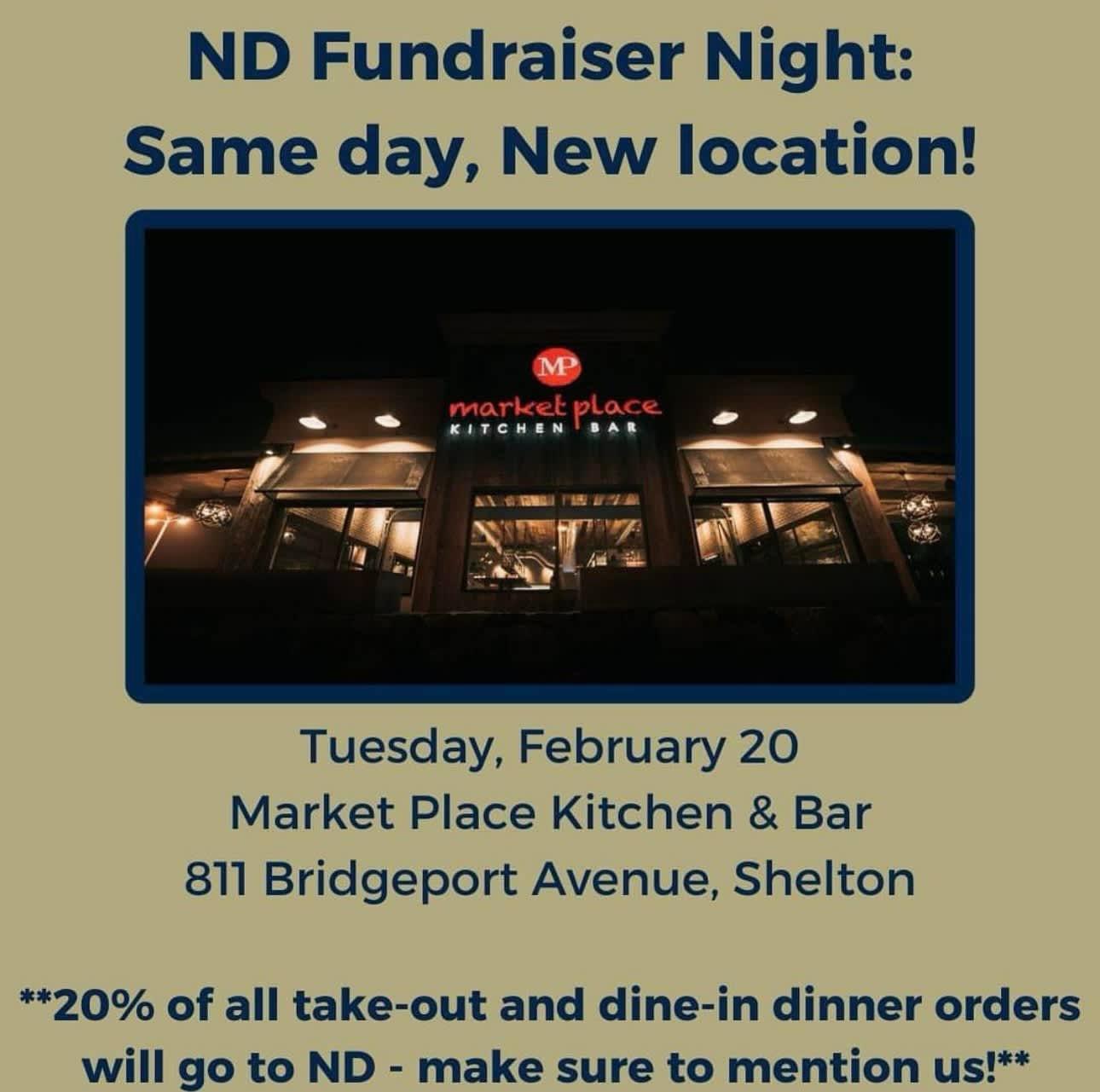 Join Us TUESDAY NIGHT 2/20 For Notre Dame Fairfield High School's Fundraiser!